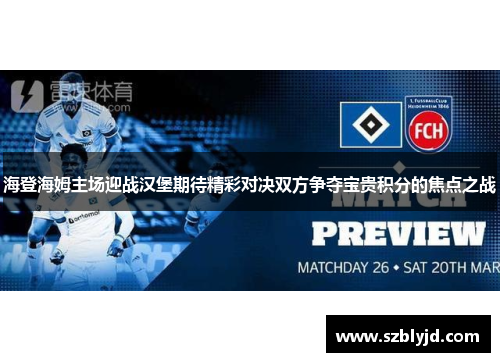 海登海姆主场迎战汉堡期待精彩对决双方争夺宝贵积分的焦点之战